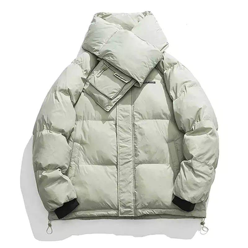 New Arrival 90% Duck Down Winter Down Coat with Matching Scarf Warm Down Jacket Men