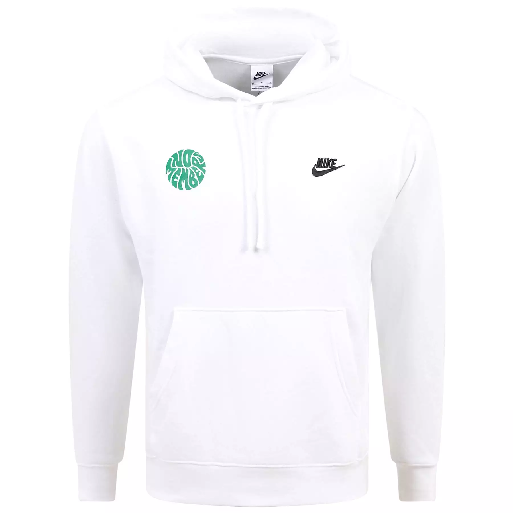 No Members x Nike Golf Club Fleece Hoodie White - SU24