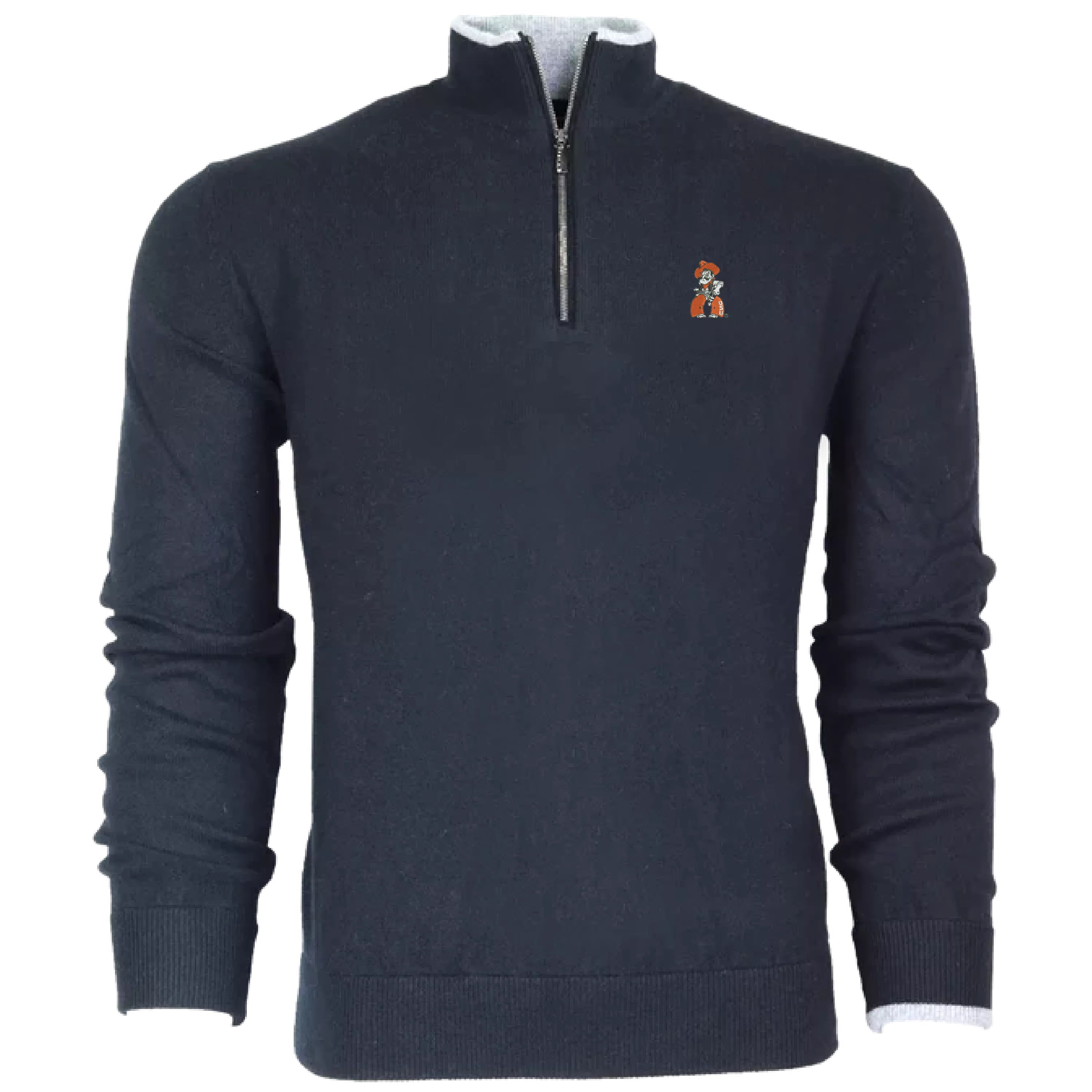 Oklahoma State Sebonack Quarter-Zip Sweater