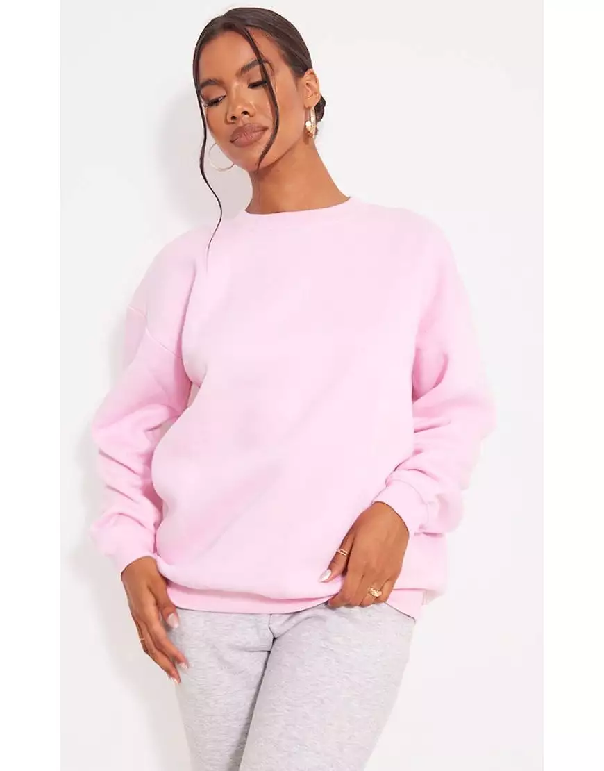 Oversized Crew Neck Sweatshirt (Minor Defect)