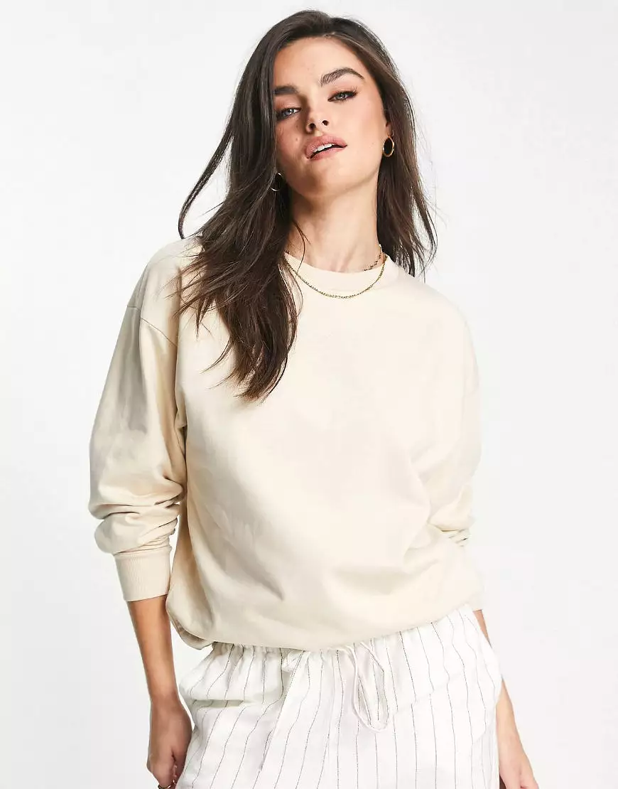 Oversized Crew Neck Sweatshirt (Minor Defect)