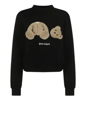 Palm Angels Bear Patch Crewneck Sweatshirt