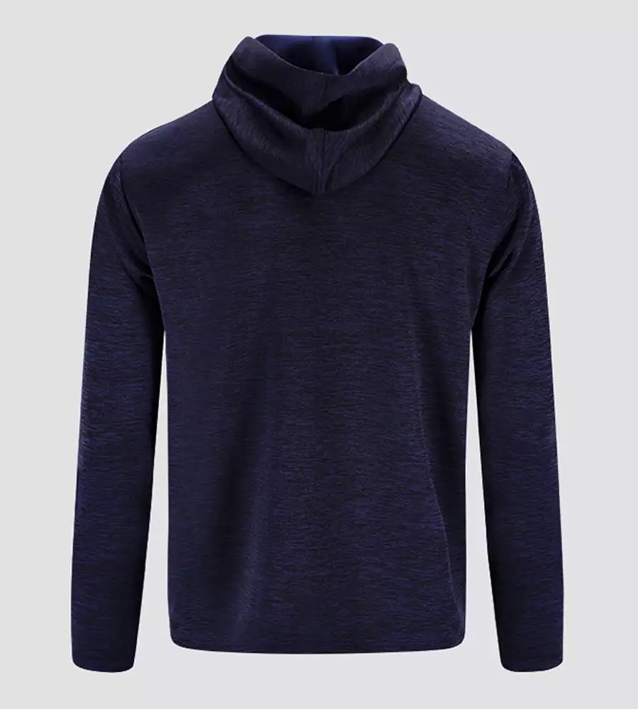 PRO TECH HYBRID HOODIE - NAVY