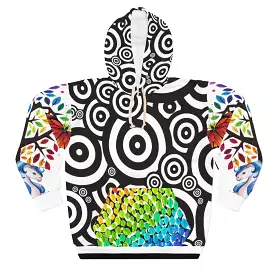 Psychedelic Unicorn Unisex Pullover Hoodie