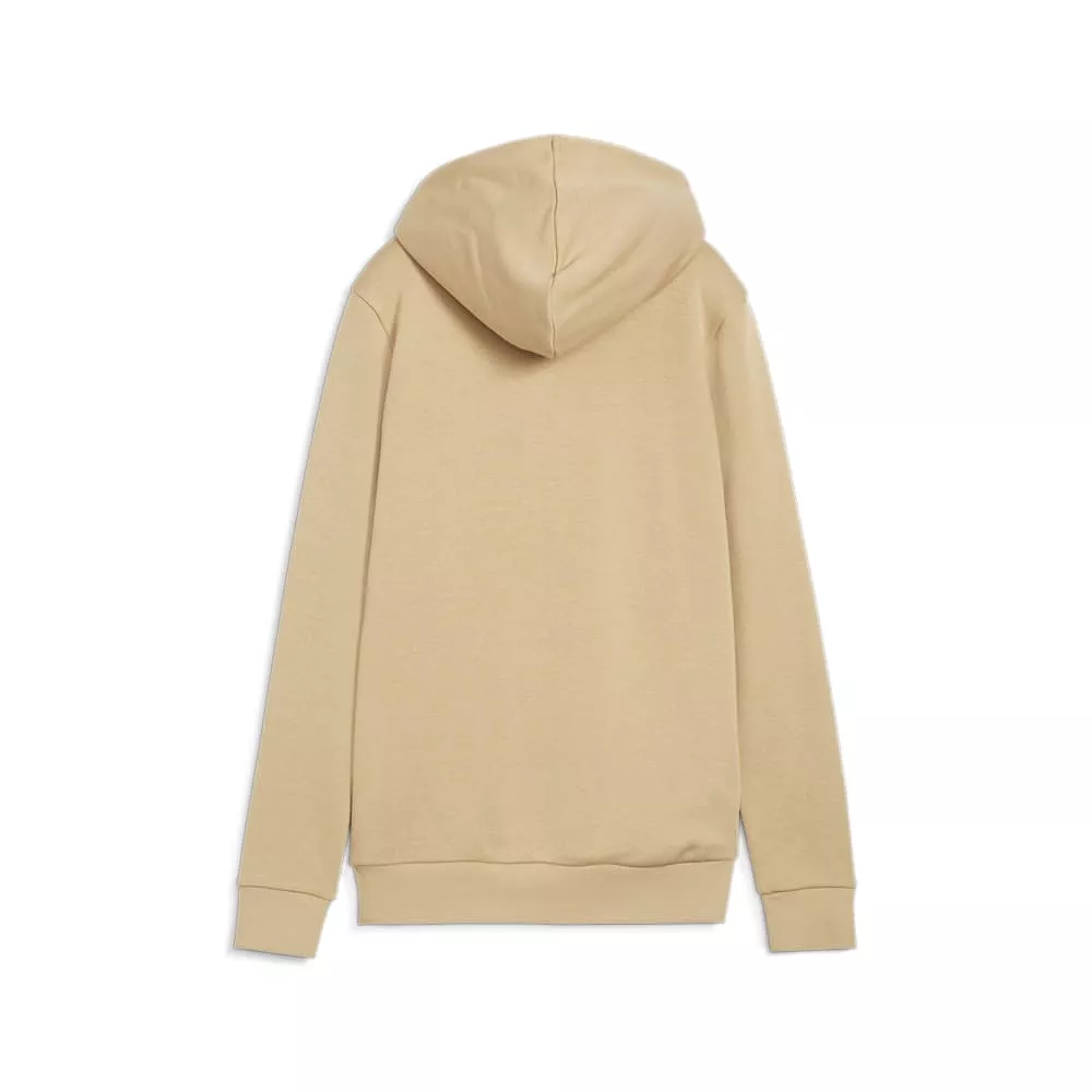 PUMA WOMEN'S ESS LOGO FLC TAN HOODIE