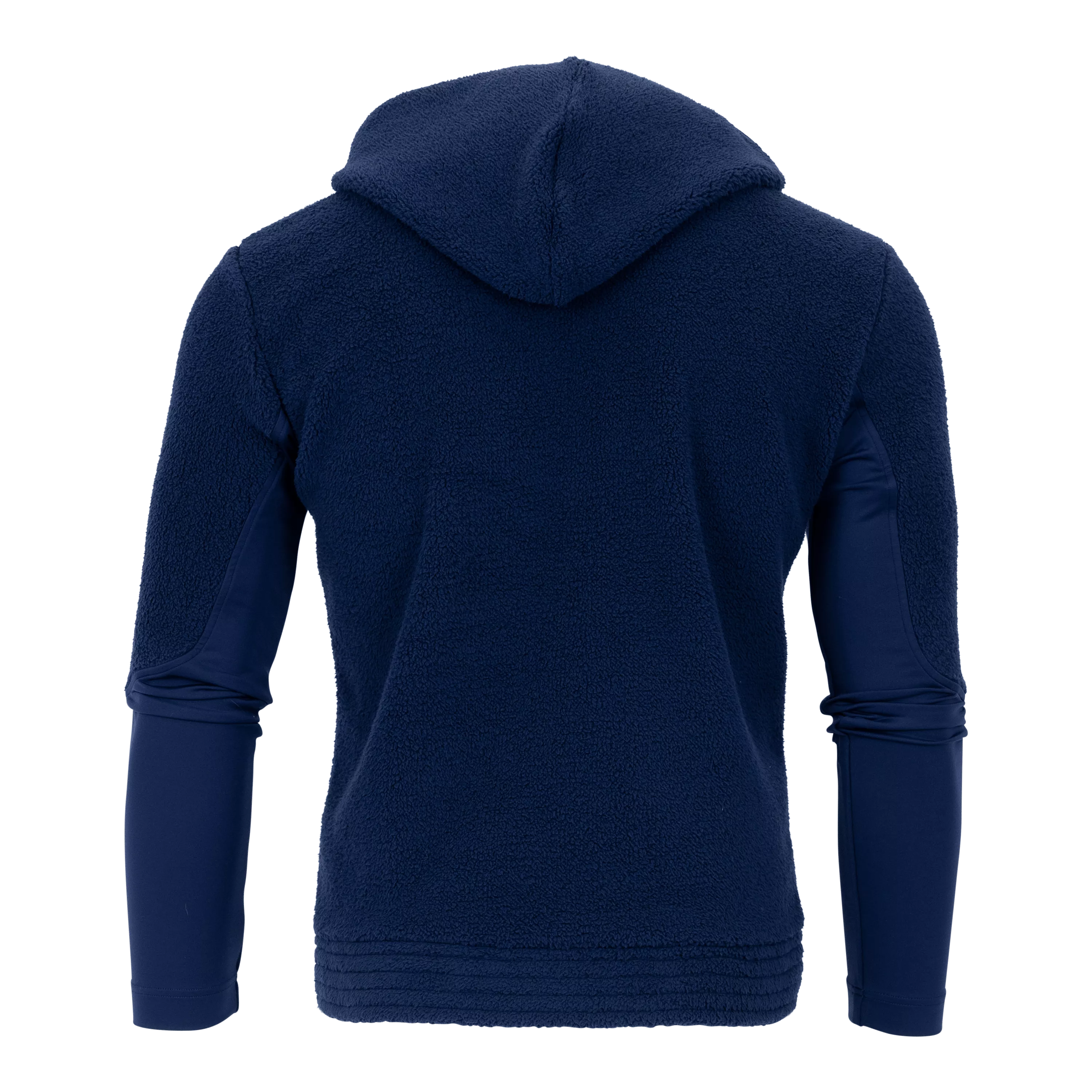 Sherpa Hybrid Full-Zip Hoodie