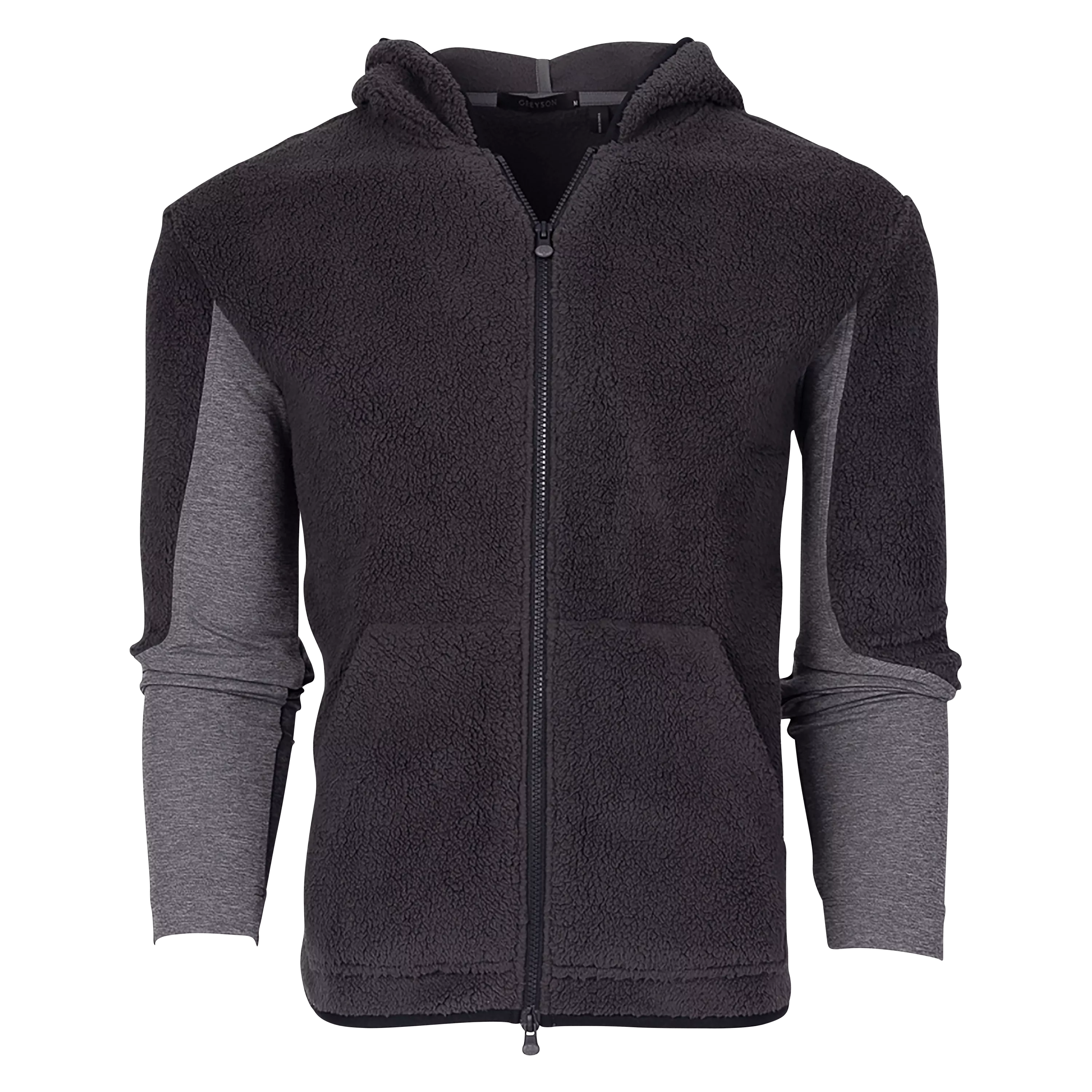 Sherpa Hybrid Full-Zip Hoodie