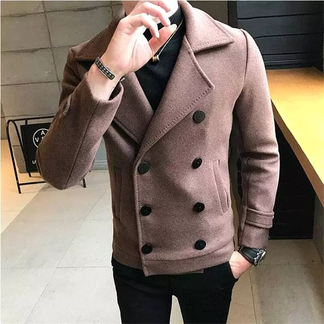 Short Double Breasted Coats