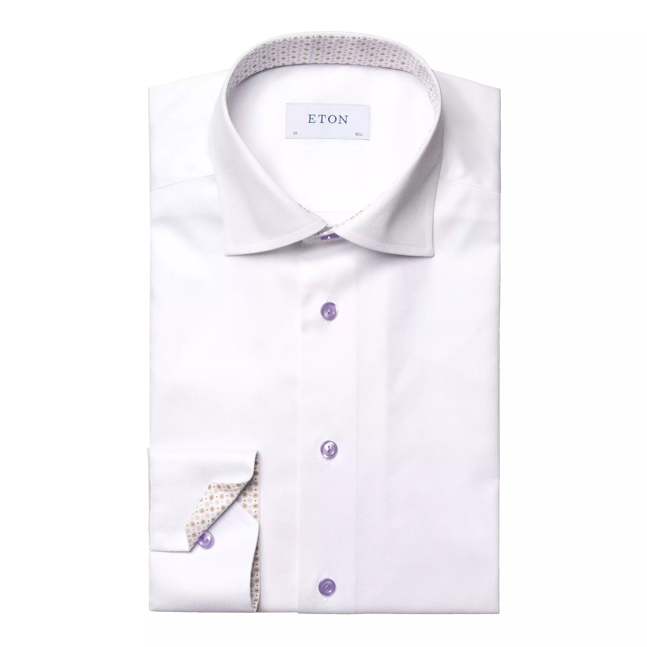 Slim Fit - Micro Floral Detail Signature Twill Shirt