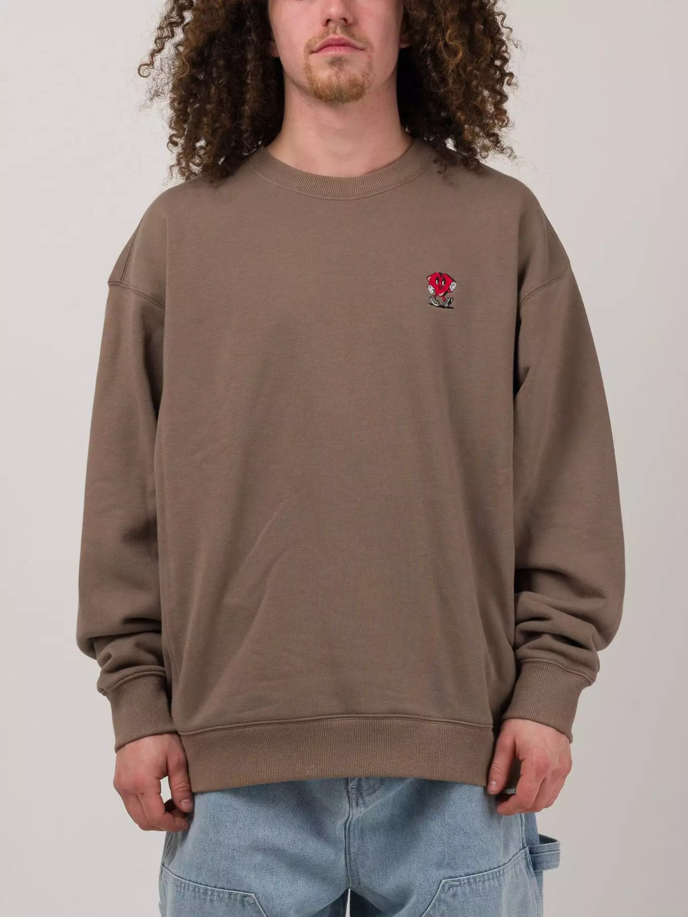 Small Heart Crewneck Sweatshirt