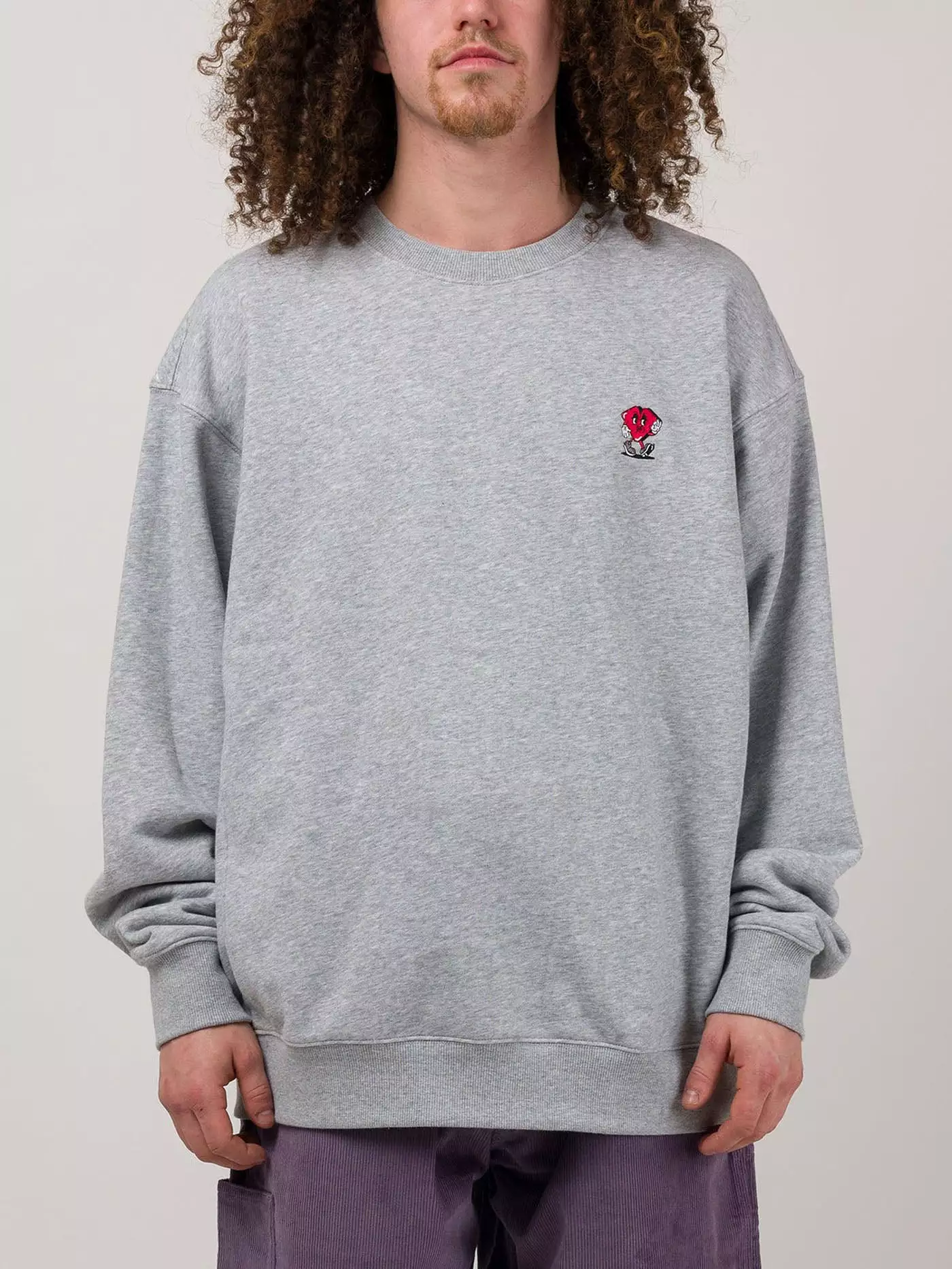 Small Heart Crewneck Sweatshirt