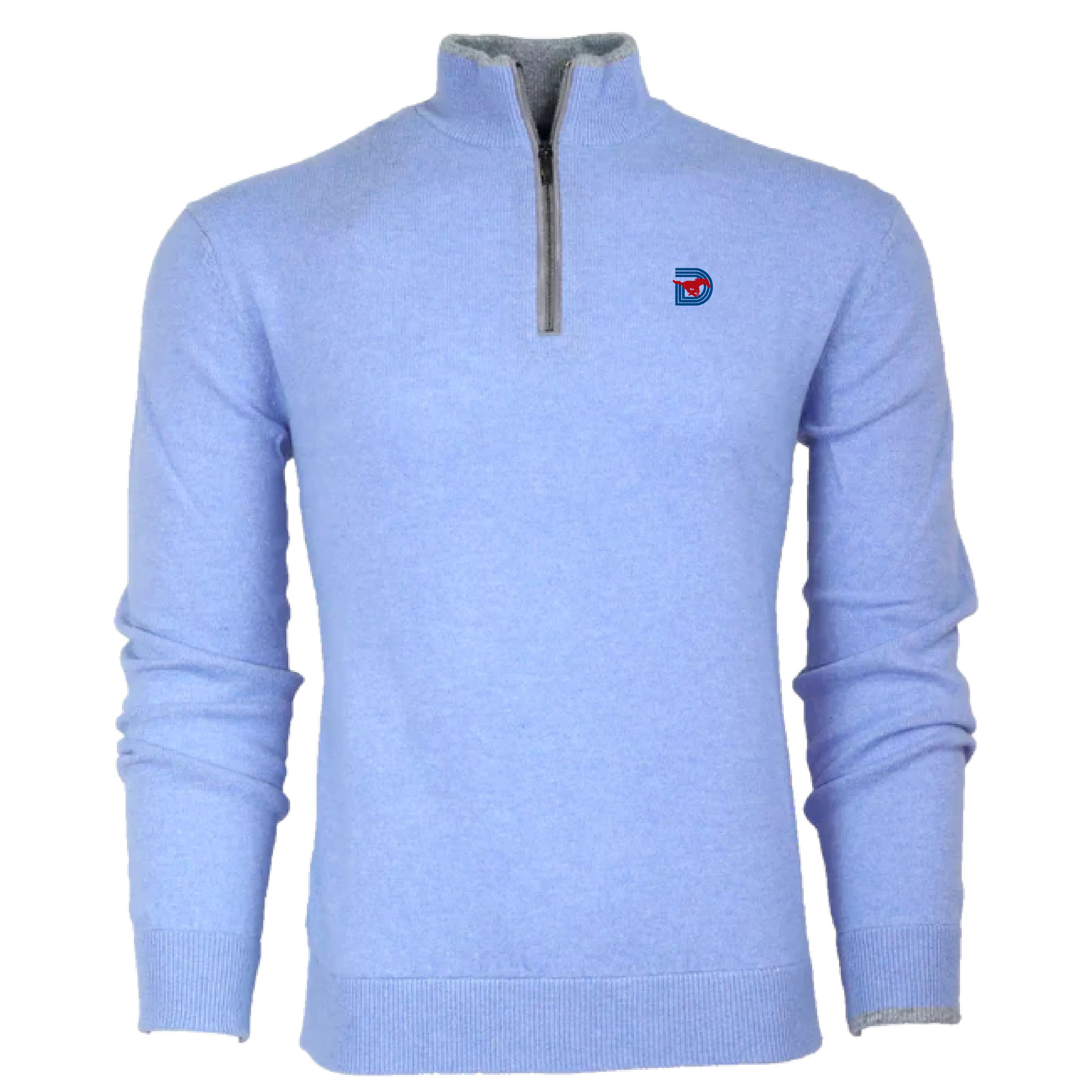 SMU Sebonack Quarter-Zip Sweater