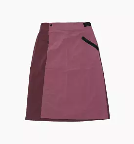 Sportwear Tech Pack Skirt Womens Skirt - Dark Wine/Light Mulberry/Black