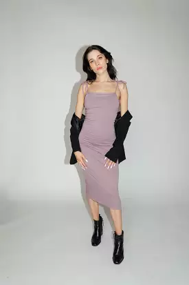 Strappy Midi Dress Elderberry