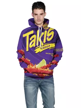 Takis Printed Men Hoodie