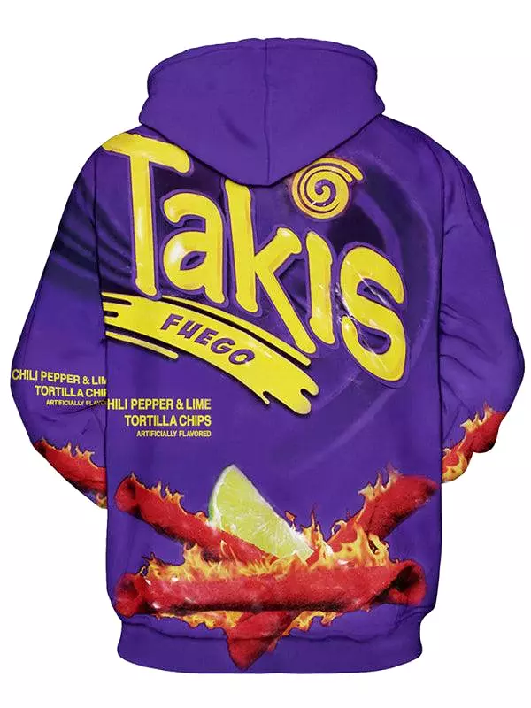 Takis Printed Men Hoodie