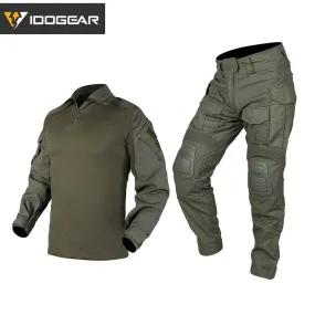 Uniforme tactique airsoft, chasse / tenue de camouflage 1.5kg IDOGEAR - Gen3