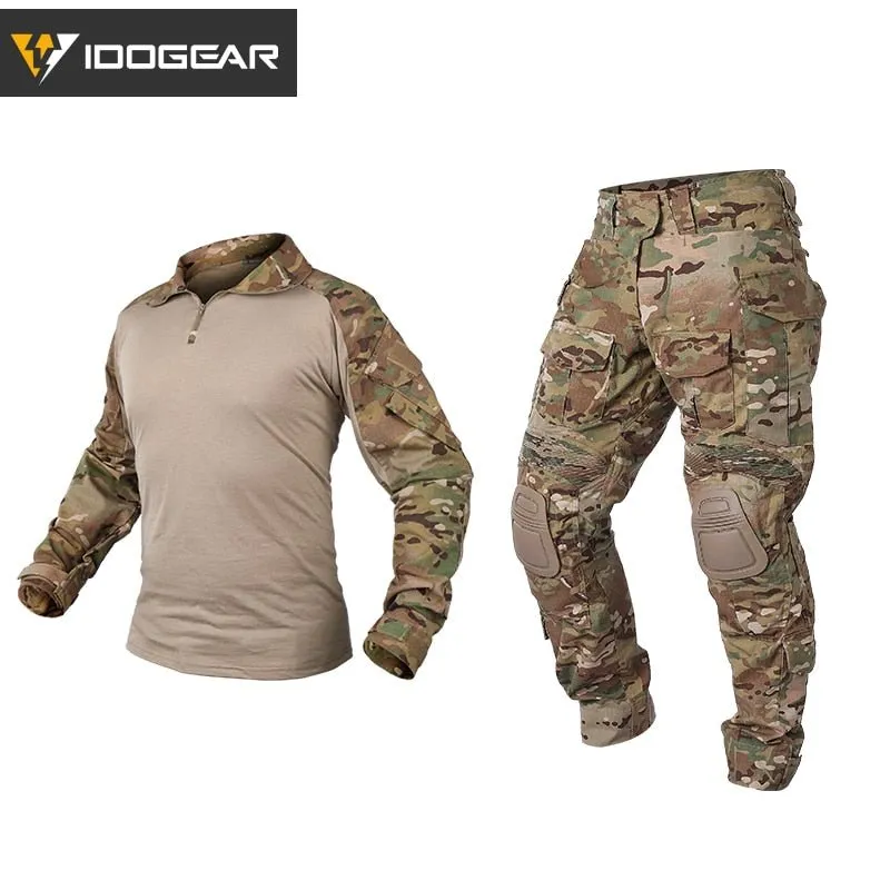 Uniforme tactique airsoft, chasse / tenue de camouflage 1.5kg IDOGEAR - Gen3