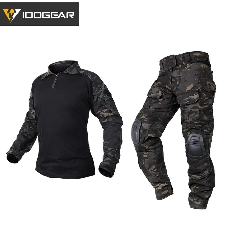 Uniforme tactique airsoft, chasse / tenue de camouflage 1.5kg IDOGEAR - Gen3