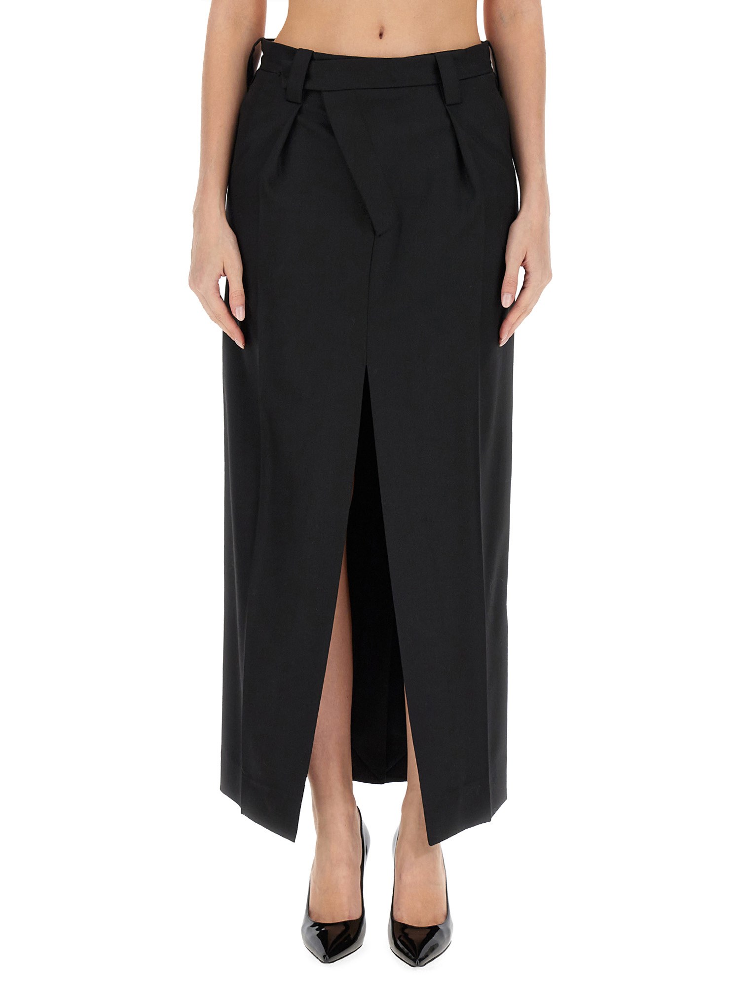 VICTORIA BECKHAM    VIRGIN WOOL SKIRT