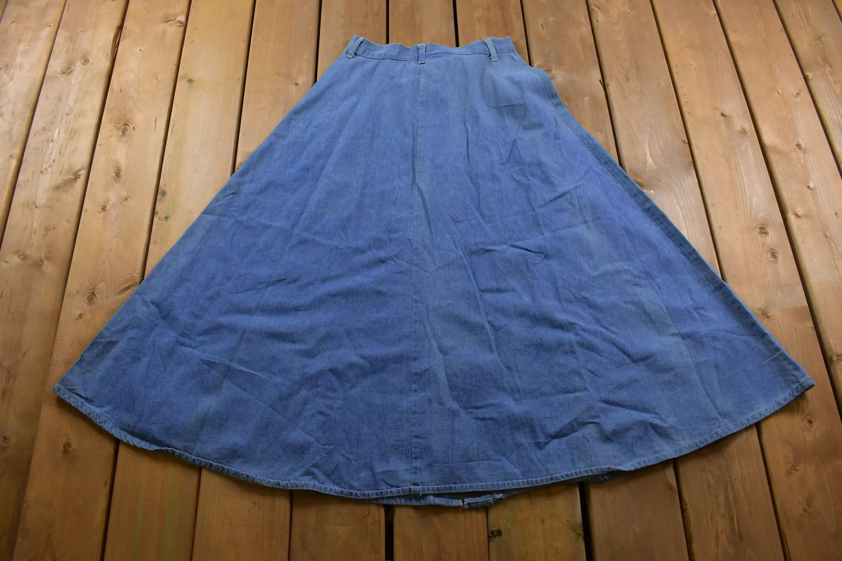 Vintage 1980's Kayo Women's Jean Skirt 25 x 35 / Women's Vintage / Made in USA / American Vintage / Streetwear Fashion / Vintage