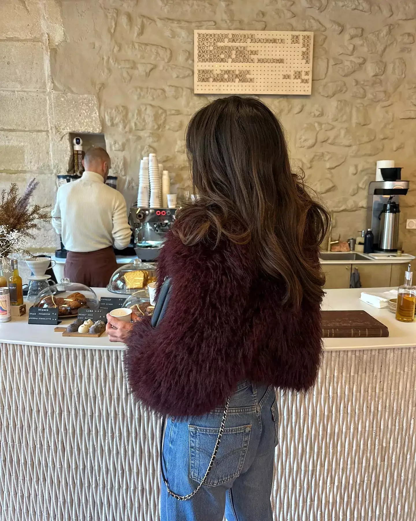 Winter Luxury Fluffy Faux Fur Jacket For Women Fashion Loose Long Sleeve Warm Coat