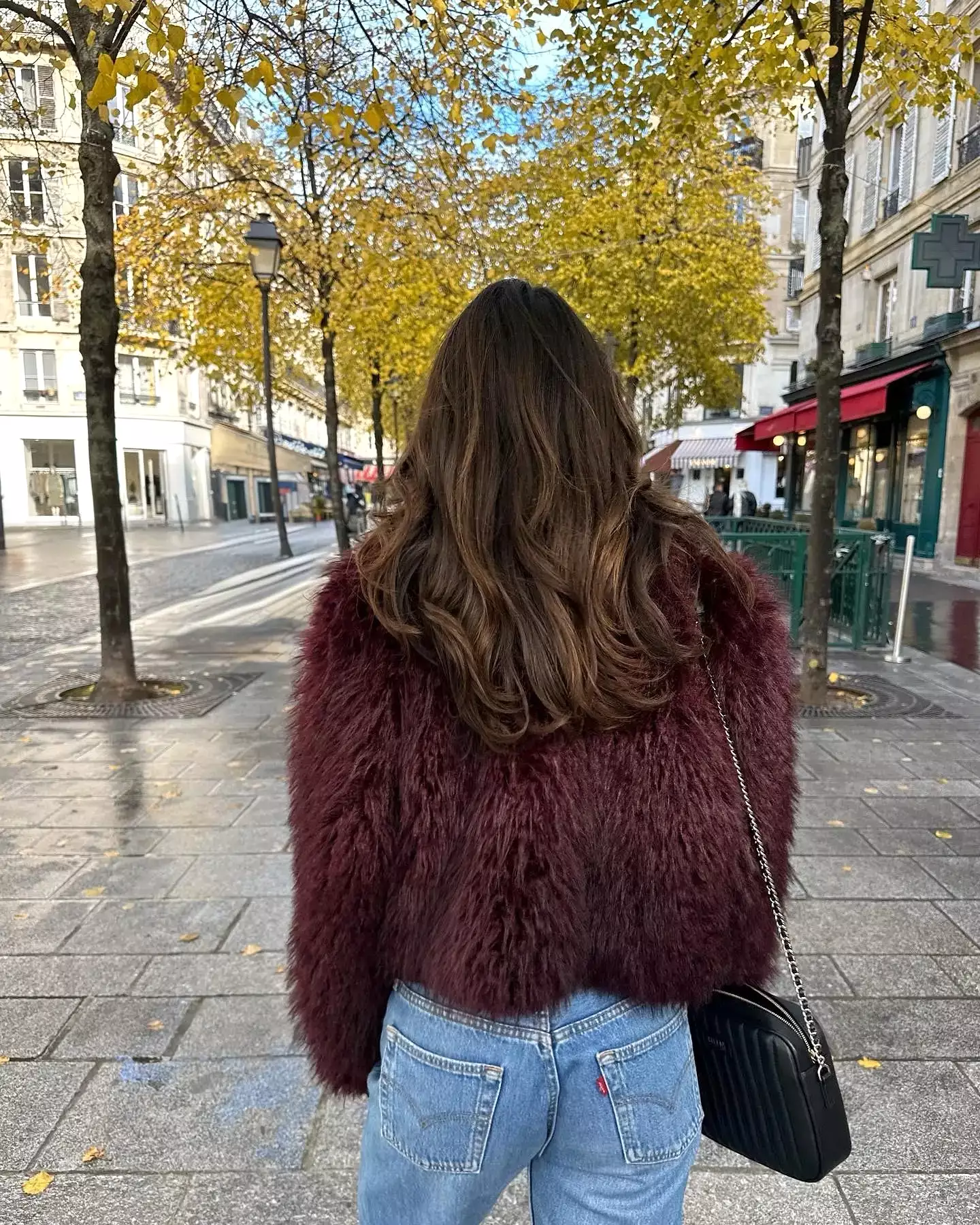 Winter Luxury Fluffy Faux Fur Jacket For Women Fashion Loose Long Sleeve Warm Coat