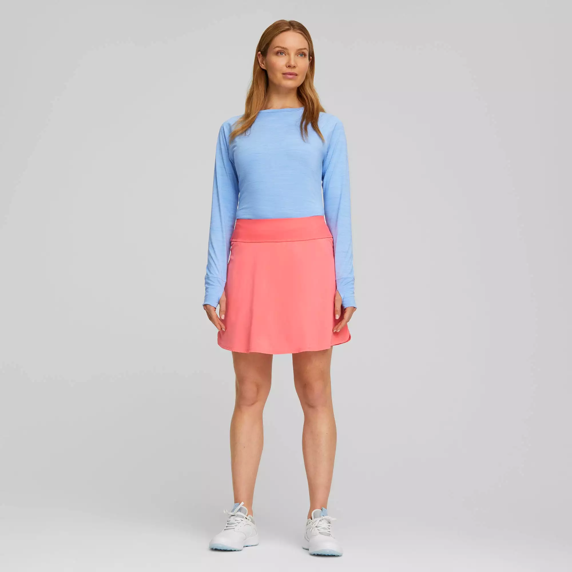 Women's PWRSHAPE Solid Golf Skirt | Loveable