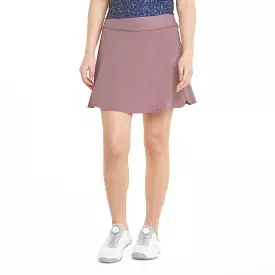 Women's PWRSHAPE Solid Golf Skirt | Pale Grape