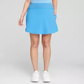 Women's PWRSHAPE Solid Golf Skirt | Regal Blue