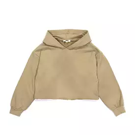 XB Women's Jayden French Terry Hood Top Taupe