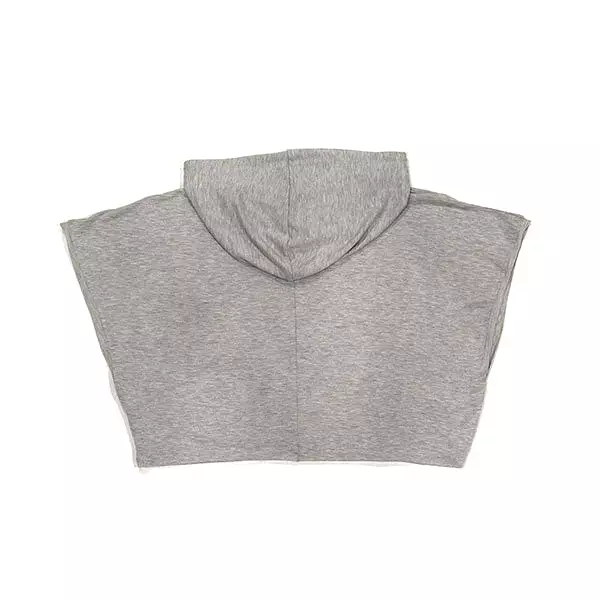 XB Women's Skylar Crop Hoodie Top Heather Grey